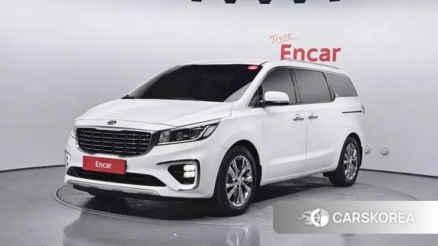 Kia The New Carnival 2019 Белый из Кореи