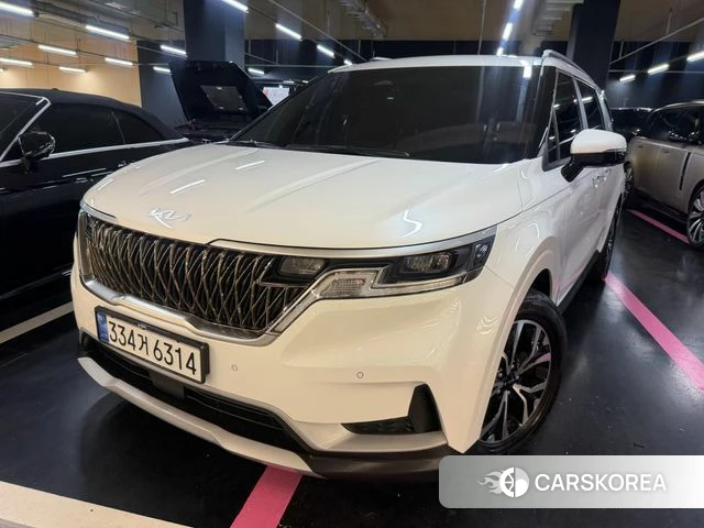 Kia Carnival 4th generation 2022 Белый из Кореи