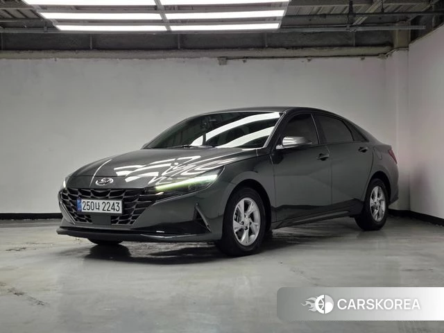 Hyundai Avante (CN7) 2021 Серый из Кореи