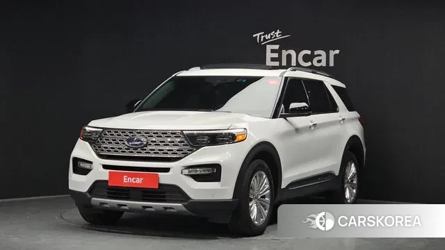 Ford Explorer 6th Generation 2023 Белый из Кореи