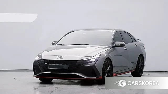 Hyundai Avante (CN7) 2022 Серый из Кореи