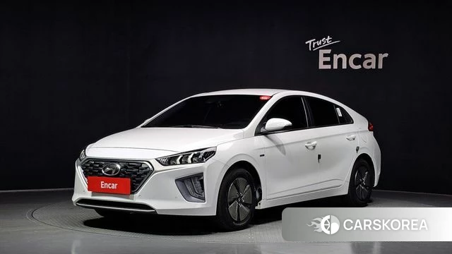 Hyundai The New Ionic Hybrid 2019 Белый из Кореи