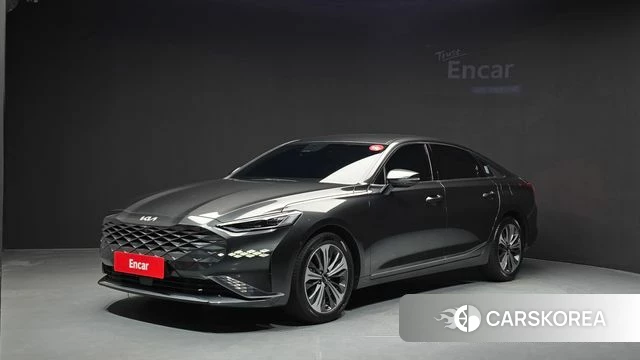 Kia K8 Hybrid 2022 Серый из Кореи