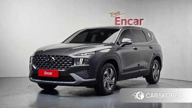 Hyundai The New Santa Fe 2022 Серый из Кореи