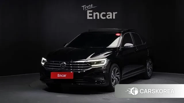 Volkswagen 7th Generation of Jetta 2020 Черный из Кореи