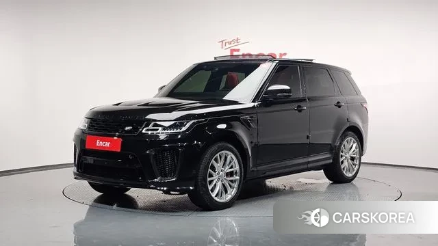 Land Rover Range Rover Sport 2nd Generation 2022 Черный из Кореи