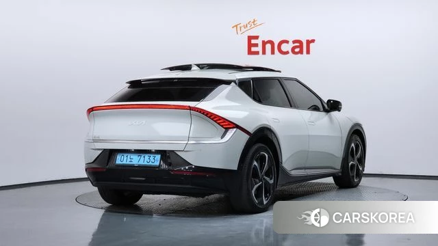 Kia EV6 2022 Белый из Кореи