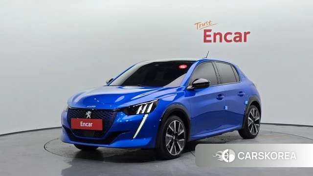 Peugeot e-208 second Generation 2021 Синий из Кореи