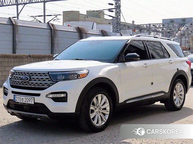 Ford Explorer 6th Generation 2020 Белый из Кореи