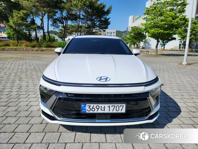 Hyundai Sonata D Edge (DN8) 2023 Белый из Кореи