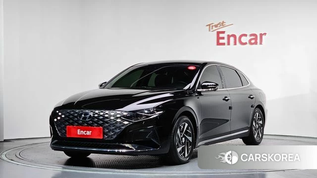 Hyundai The New Grandeur IG Hybrid 2022 Черный из Кореи