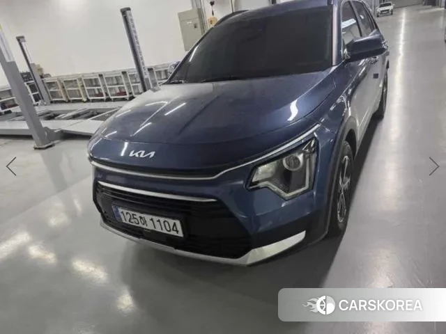 Kia Di Ol Nu Niro 2023 Синий из Кореи