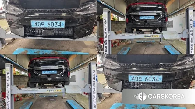 Kia EV6 2023 Черный из Кореи