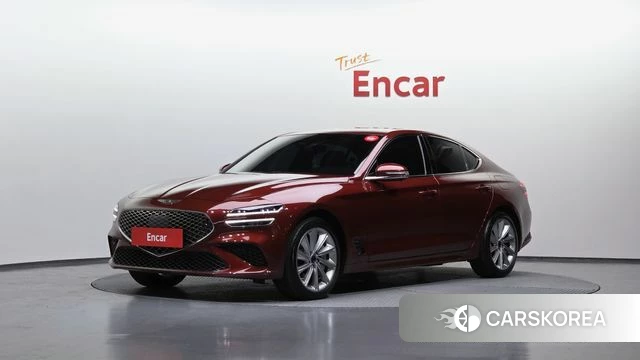 Genesis The New G70 2025 Красный из Кореи