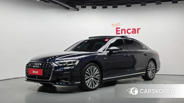 Audi A8 (D5) 2023 Синий из Кореи