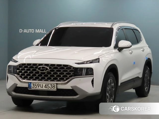 Hyundai The New Santa Fe 2022 Белый из Кореи