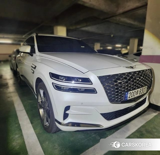 Genesis GV80 2021 Белый из Кореи