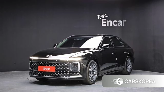 Hyundai Grandeur (GN7) 2023 Черный из Кореи