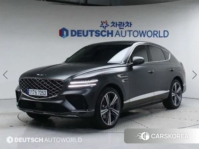Genesis GV80 Coupe 2024 Темно-зеленый из Кореи
