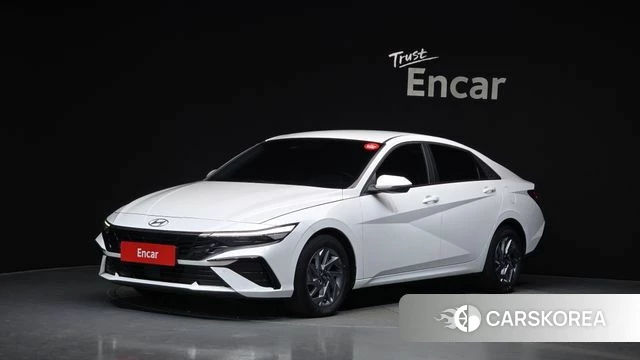 Hyundai The New Avante (CN7) 2023 Белый из Кореи