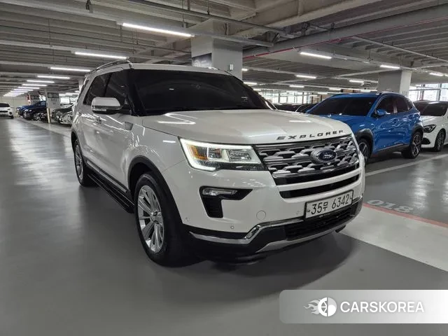 Ford Explorer 2019 Белый из Кореи