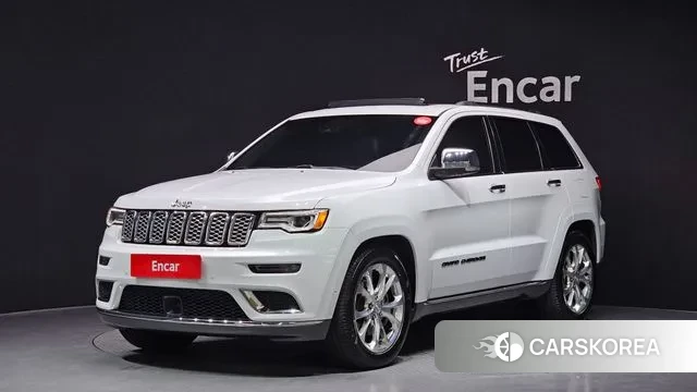 Jeep Grand Cherokee 2021 Белый из Кореи