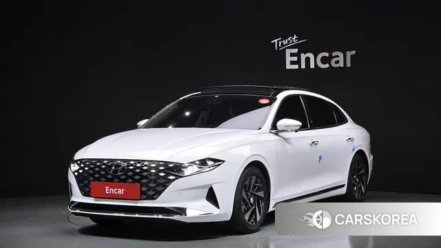 Hyundai The New Grandeur IG Hybrid 2022 Белый из Кореи