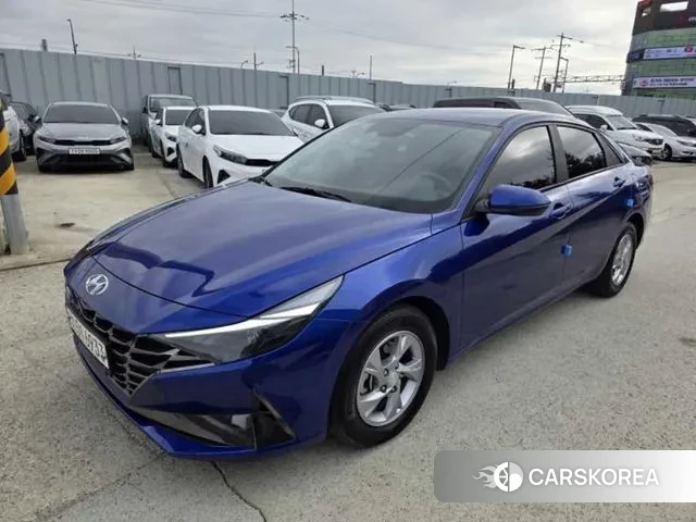 Hyundai Avante (CN7) 2020 Синий из Кореи