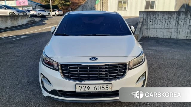 Kia The New Carnival 2019 Белый из Кореи