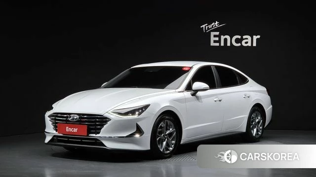 Hyundai Sonata (DN8) 2019 Белый из Кореи