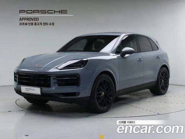 Porsche Cayenne (PO536) 2024 Серый из Кореи