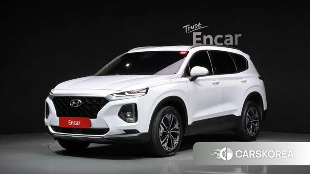 Hyundai Santa Fe TM 2018 Белый из Кореи