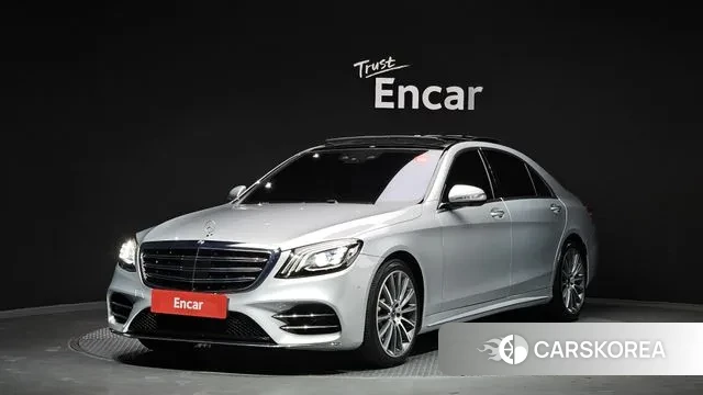 Mercedes-Benz S-Class W222 2018 Серебряный из Кореи