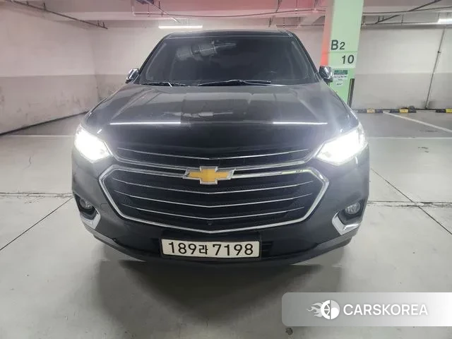 Chevrolet (GM Daewoo) Traverse 2021 Черный из Кореи