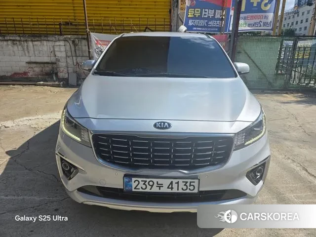 Kia The New Carnival 2019 Серебряный из Кореи