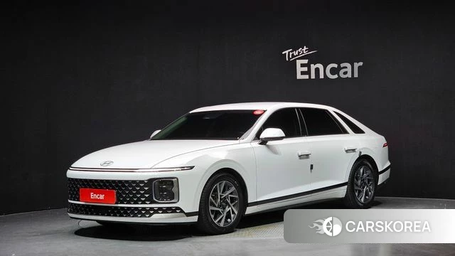 Hyundai Grandeur (GN7) 2023 Белый из Кореи