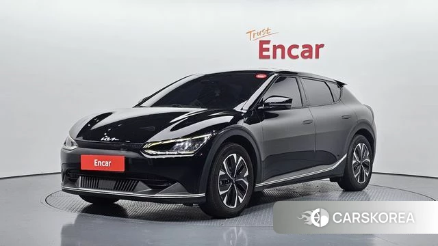 Kia EV6 2022 Черный из Кореи