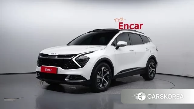 Kia Sportage 5th Generation Hybrid 2023 Белый из Кореи
