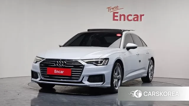 Audi A6 (C8) 2021 Белый из Кореи