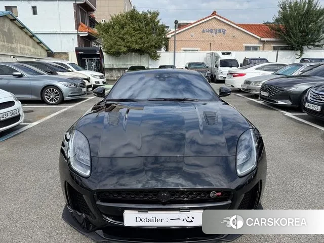 Jaguar F-TYPE 2019 Черный из Кореи