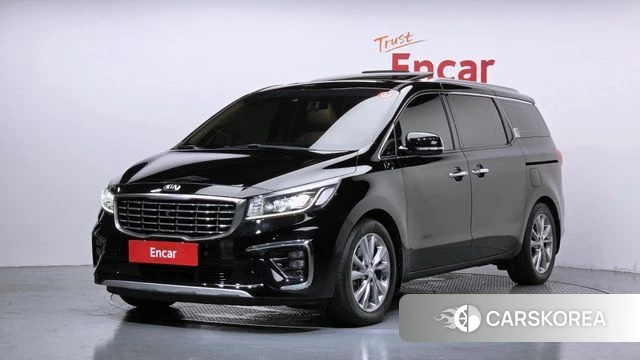Kia The New Carnival 2018 Черный из Кореи