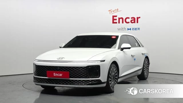 Hyundai Grandeur Hybrid (GN7) 2023 Белый из Кореи
