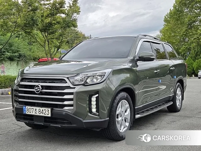 Ssangyong The New Rexton Sport 2022 Синий нефрит из Кореи