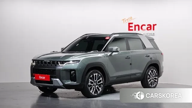 Ssangyong Torres 2023 Зеленый из Кореи