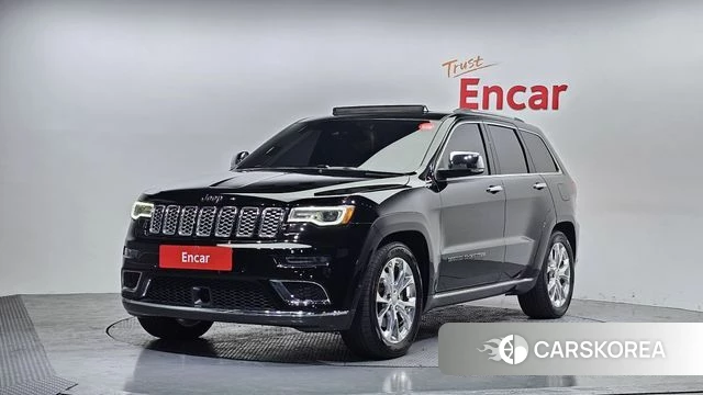 Jeep Grand Cherokee 2021 Черный из Кореи