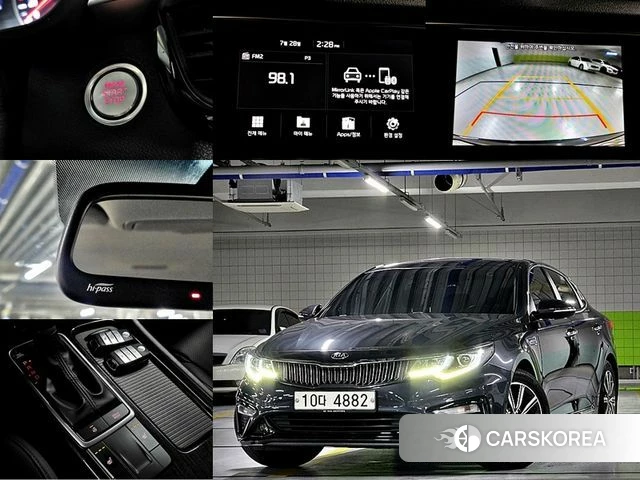Kia The New K5 2nd generation 2018 Серый из Кореи
