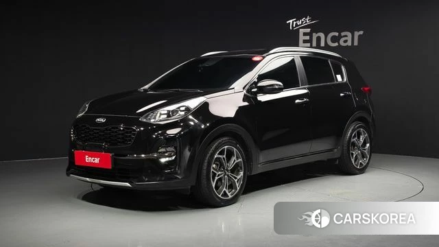 Kia Sportage The Bold 2018 Черный из Кореи