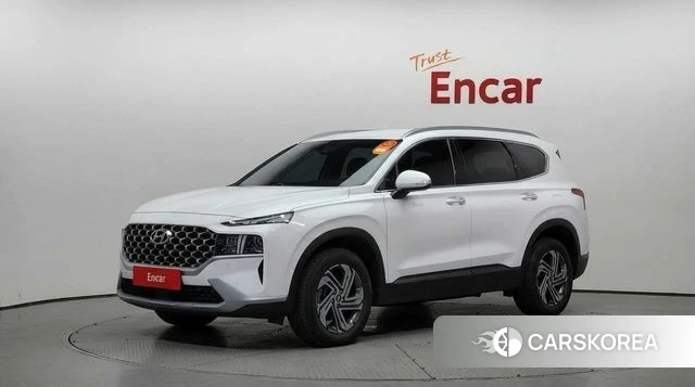 Hyundai The New Santa Fe 2022 Белый из Кореи