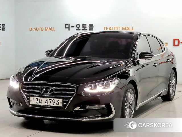 Hyundai Grandeur IG 2018 Черный из Кореи