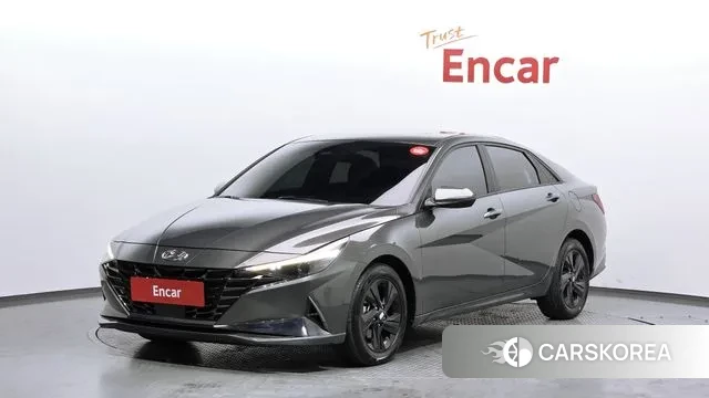 Hyundai Avante (CN7) 2022 Серый из Кореи